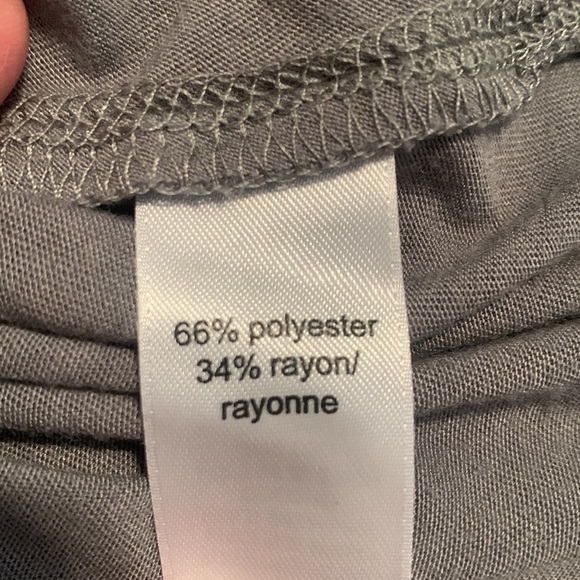 𝅺maurices Silver/Gray Racerback Tank Top with Slight Sheen Women’s M - Picture 7 of 9